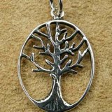 Pandantiv argint Copacul vietii 3.4cm